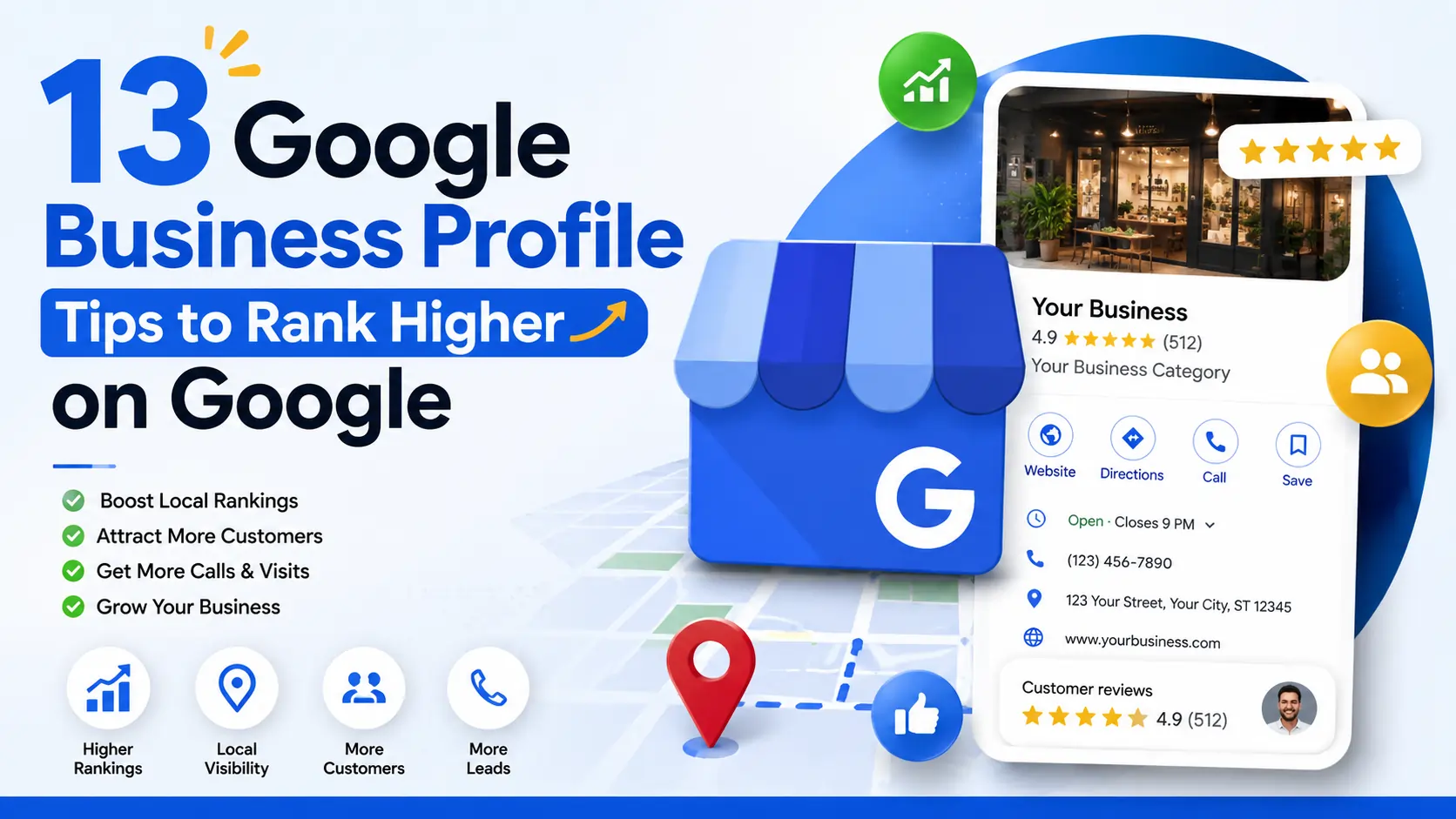 13 Google Business Profile Tips to Rank Higher on Google