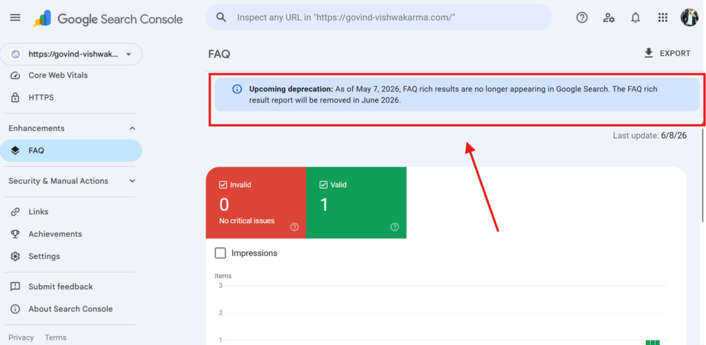 Google FAQ rich results removed